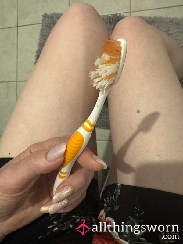 Toothbrush - Well Used, With Free Add On And Vid!