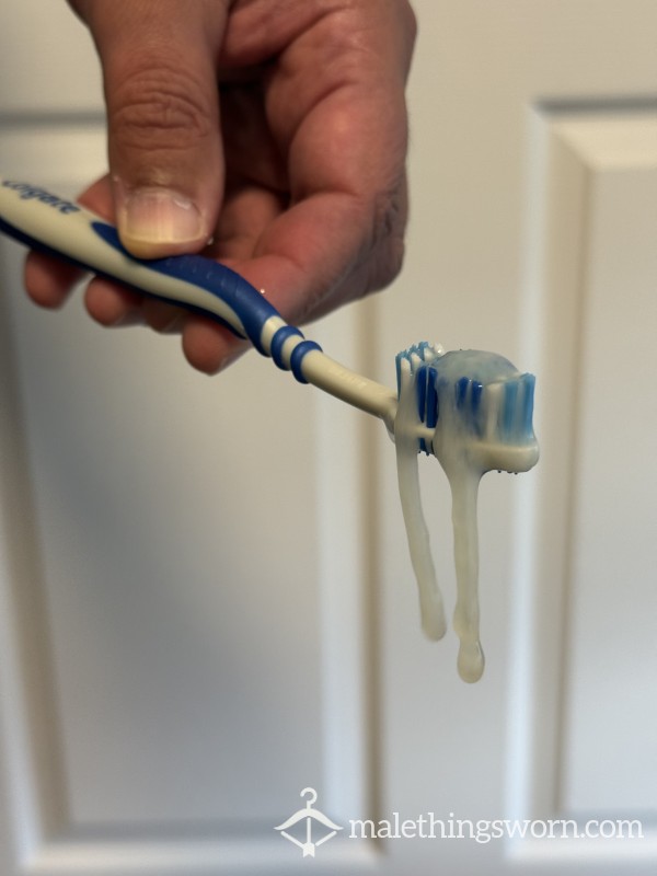 Toothbrush With Natural Jizz Paste