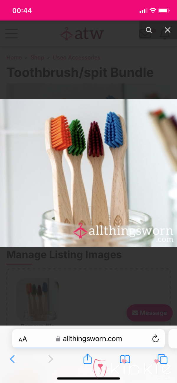 Toothbrush/sp*t Bundle
