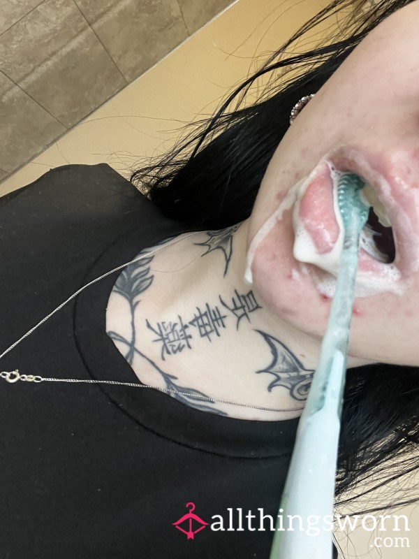 Toothpaste Sp*t Vial