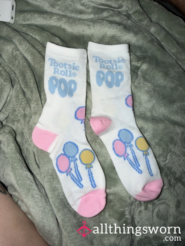 Tootsie Roll Pop Socks