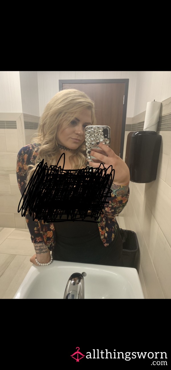 Caught Me Topless In The Bathroom Mirror 😳