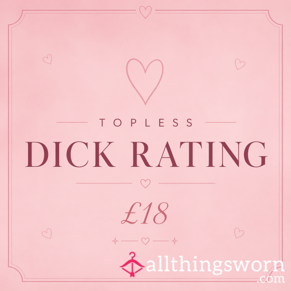 TOPLESS D*ck RATING
