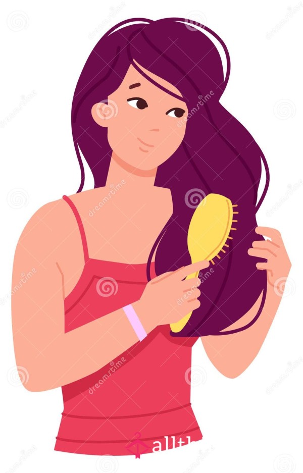 Topless Hair Brushing (Hairy Pits And Big B**bs) [3:26]