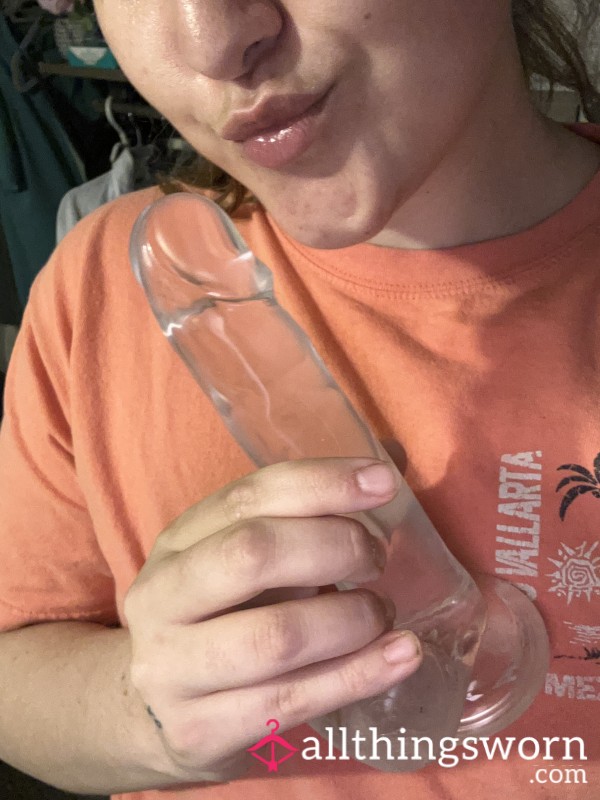 Topless Sucking My Di**o