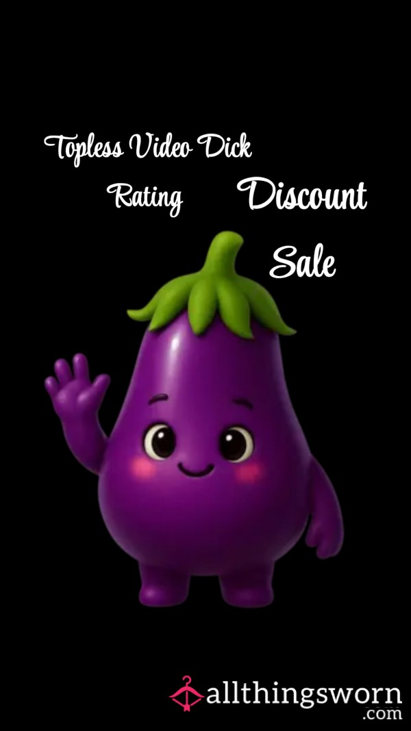 Topless Video D*ck Rating Discount Sale