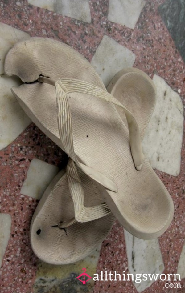 Torn Apart Worn Slippers