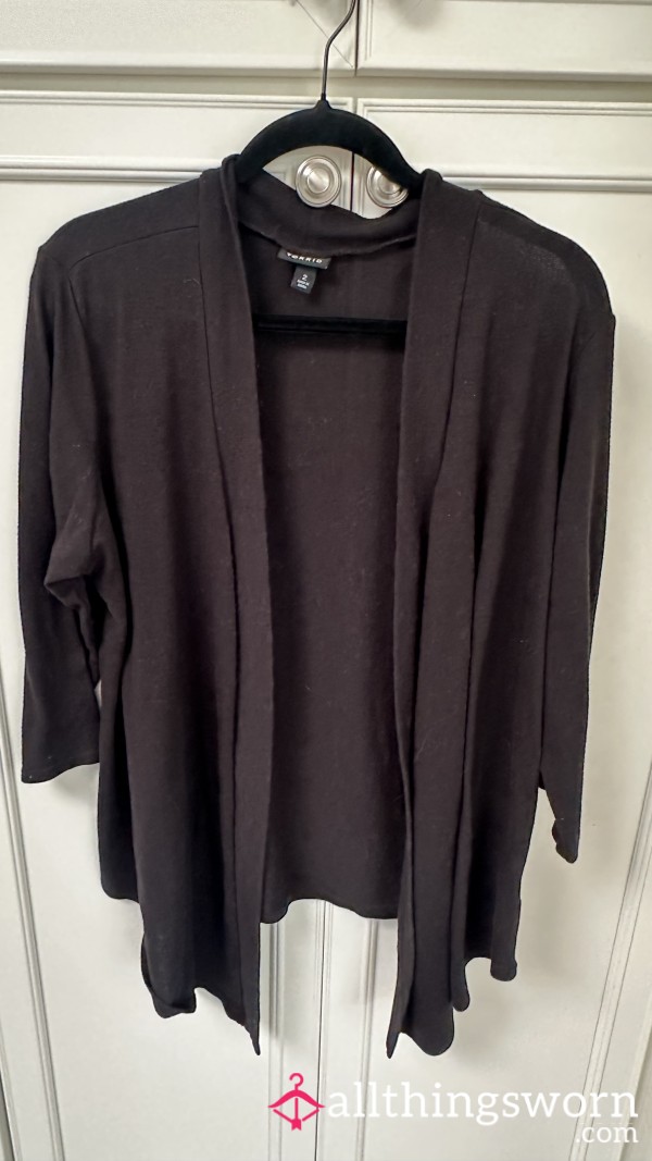 Torrid Black Cardigan