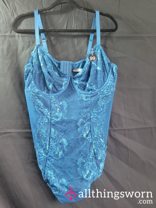 Torrid Blue Bodysuit
