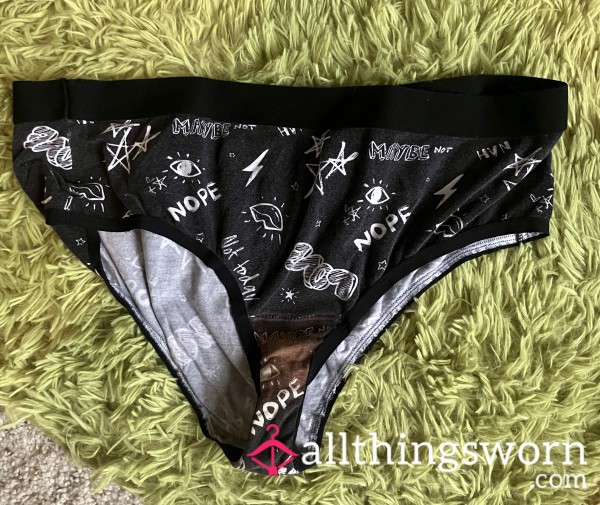Torrid Doodle Panties (pu**y-Bleached)