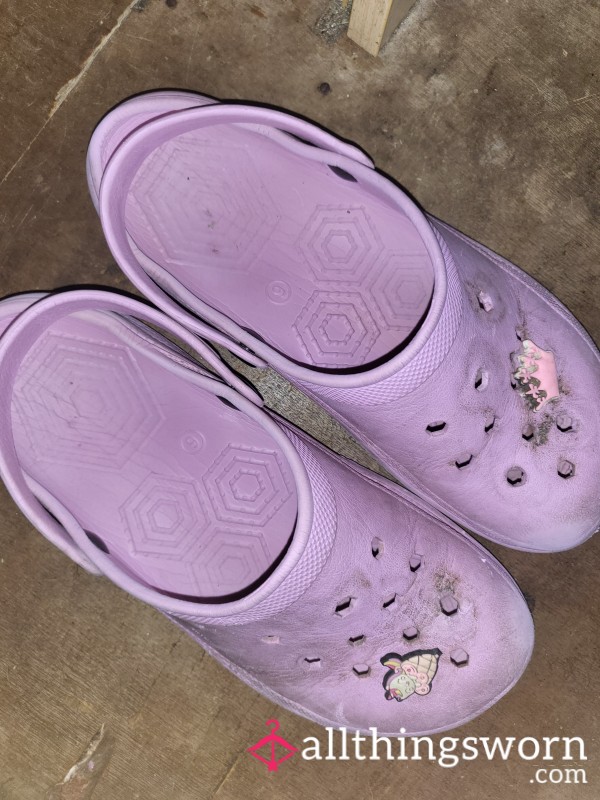Totally Ruined Croc Style Shoes