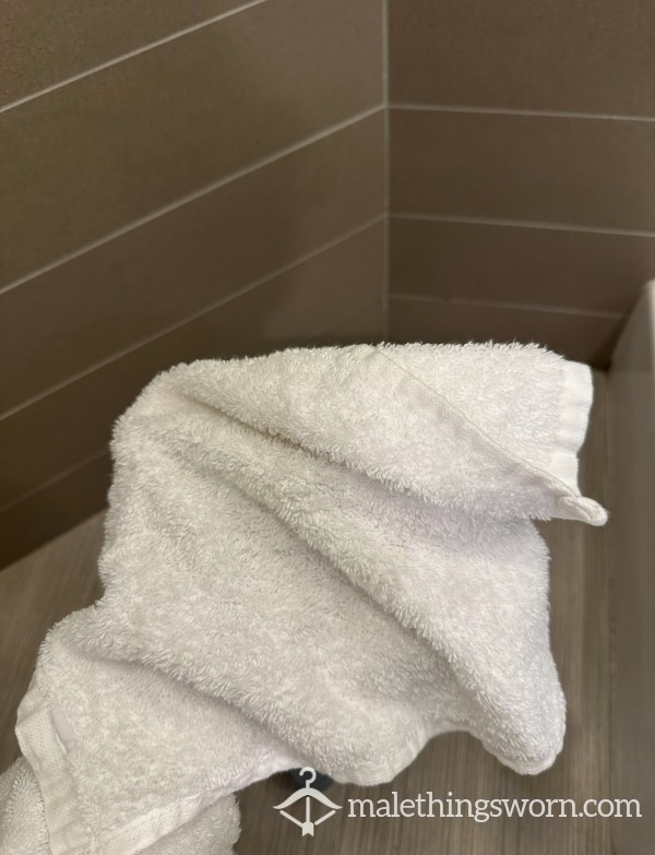 Towel Filled With C*m