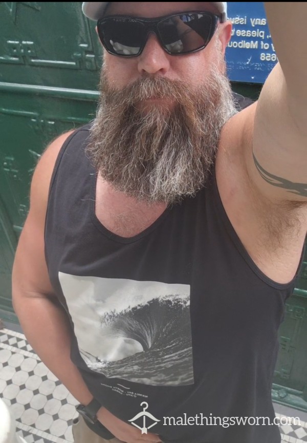 Tradie Pisding At Open Air Urinal