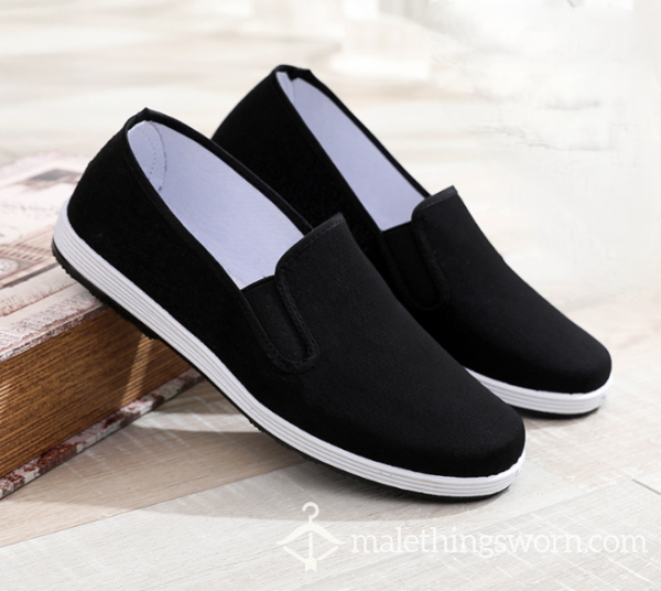 Traditional Chinese Shaolin Monk Training Shoes - Used Kung Fu Wushu Practice Footwear