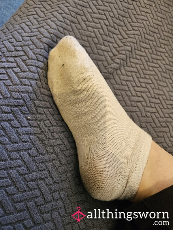 Trainer Socks, 2 Days Wear In Sweatbox Workplace