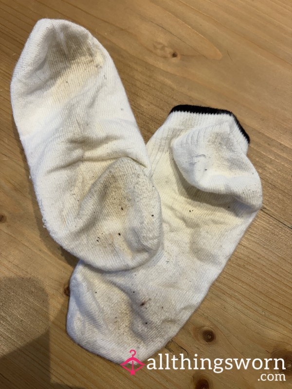 Trainer Socks Worn Today For A 5K Run