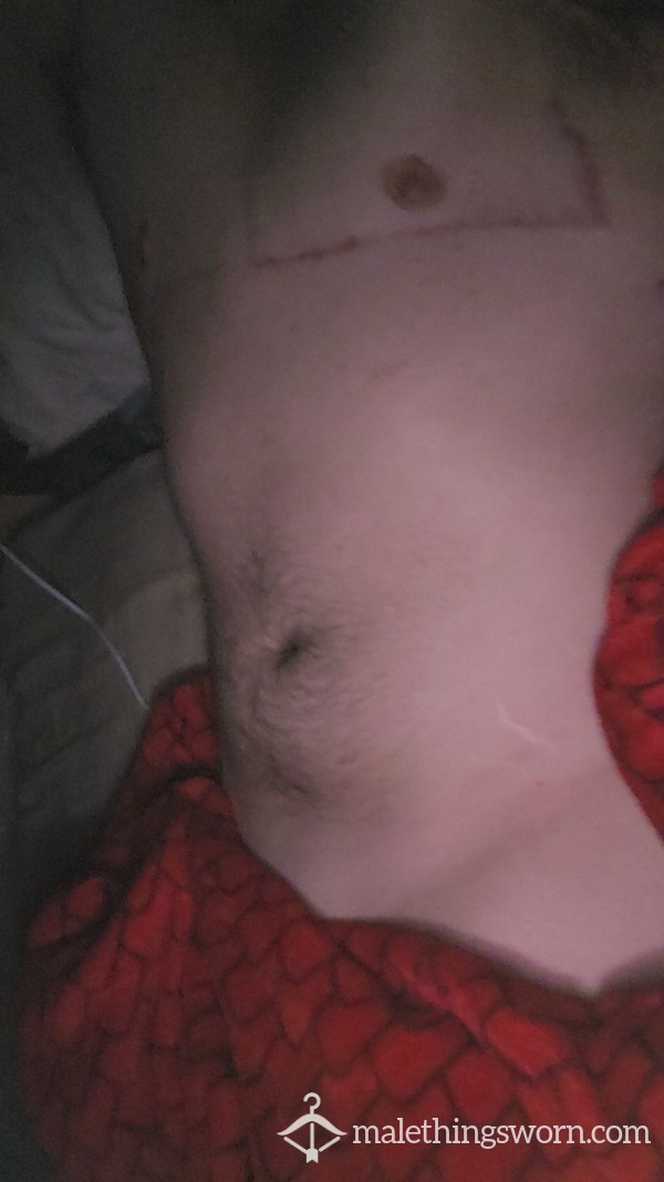 Trans Man Sweaty Work Underwear!