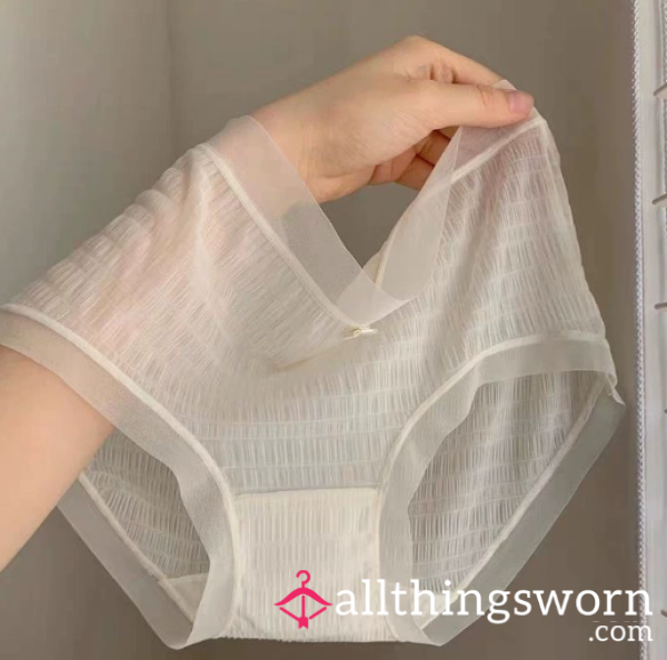 Transparent Lace Panties