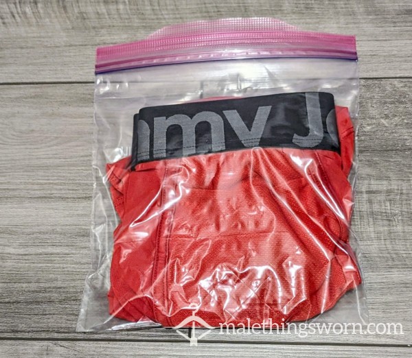 Trapped Sweat | Red Tommy Johns Worn Under Tights (24h+)