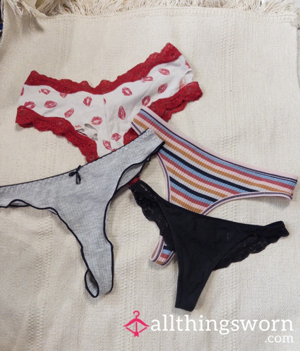 Trashed And Used College Panties