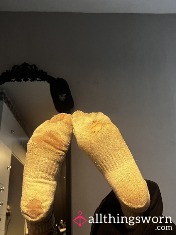 Trashed Nike Ankle Socks