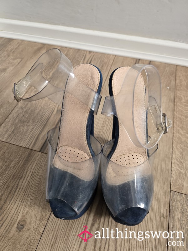 Trashed Well Worn Pole Heels Hella Heels No.11