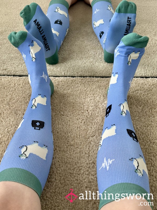 Trauma Llama Compression Socks