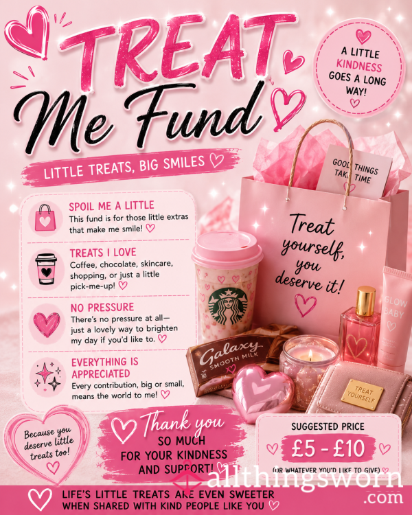 🩷 Treat Me Fund 🛍️✨