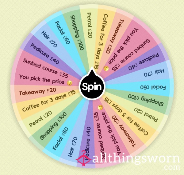 🎡 Treat Me Spin The Wheel 🎁💋