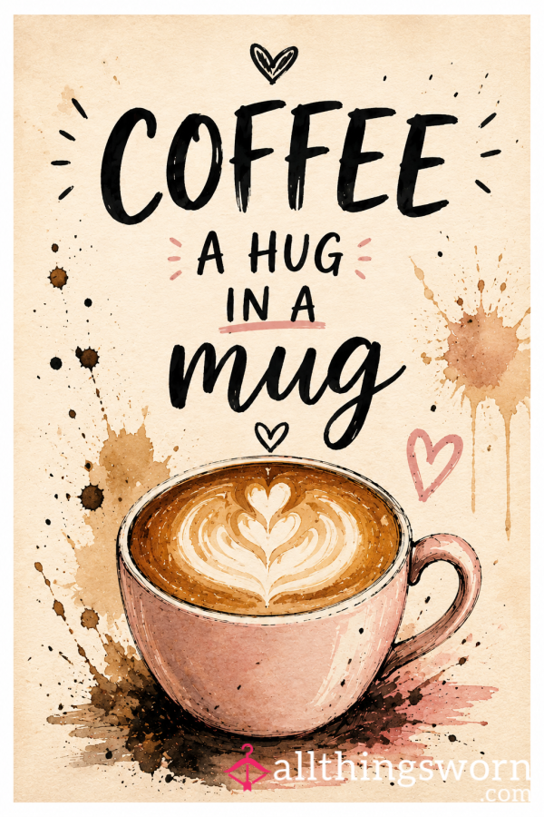 Treat Me To A Coffee....Keep Me Happy