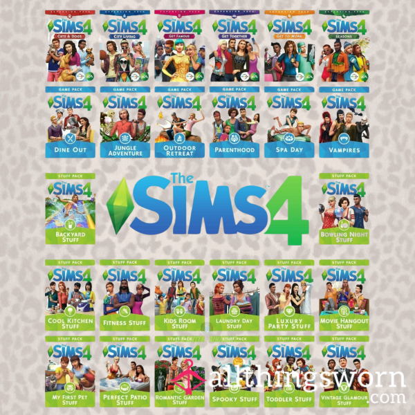Treat Me To A New Sims4 Pack 🫶🏻