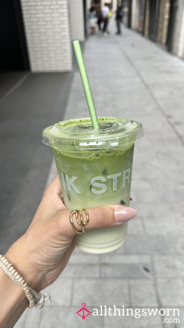 Treat Me To An Iced Matcha 💕