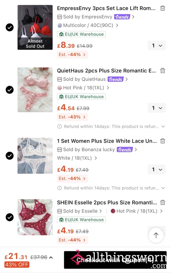 Treat Me To My Shein Basket🛍️