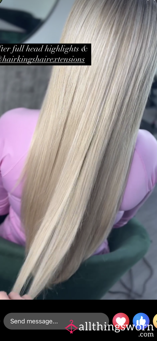 Treat Me To My Weekly Blow Dry ❤️❤️