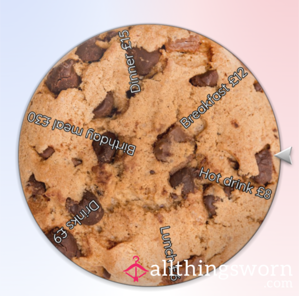 Treat Me Today: Food & Drink Wheel