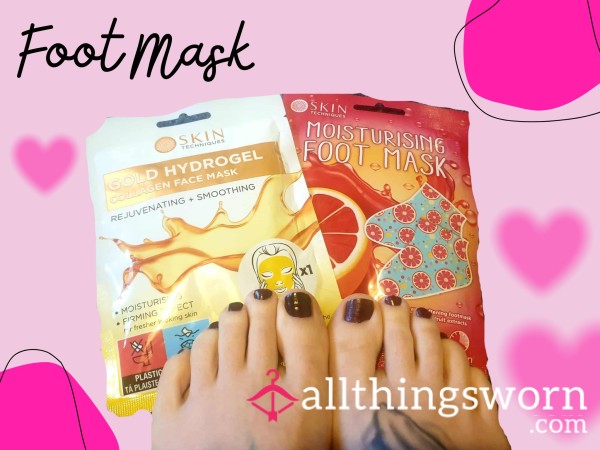 🧡Treat My Feet / Grapefruit Mask Indulgence 🧡
