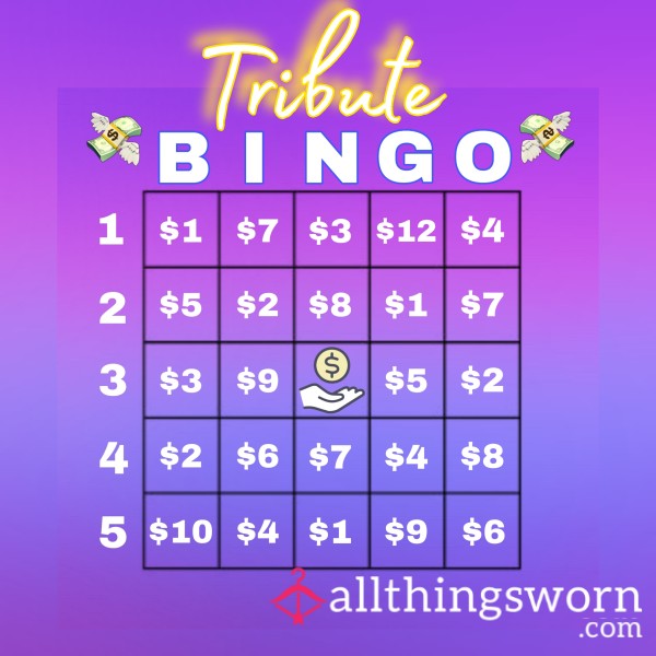 Tribute Bingo