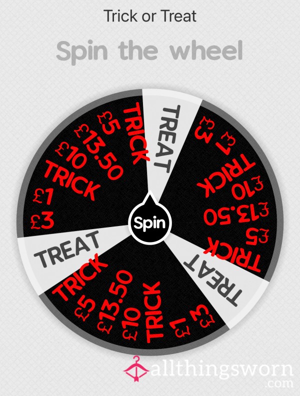 Trick-or-treat🤭 : Findom Game With A Twist ✨