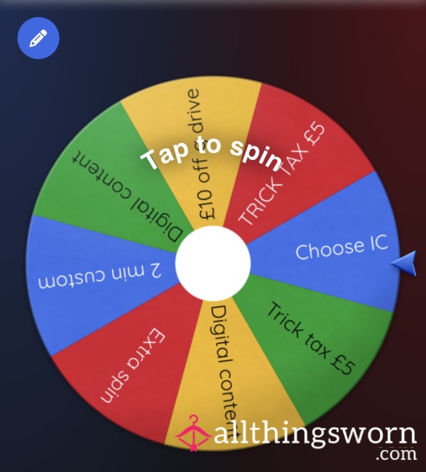 Spin The Wheel 😈🖤