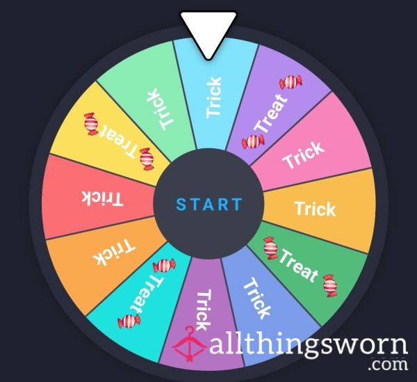 Trick 👻 Or Treat 🍬 Wheel