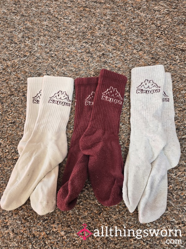 Trio Of Kappa Thick Socks
