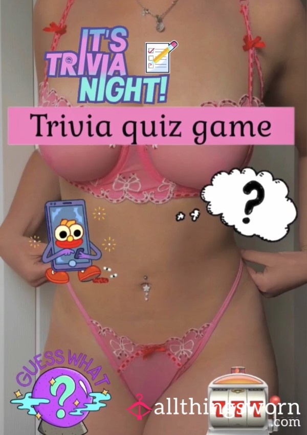 Trivia Game Time 👾