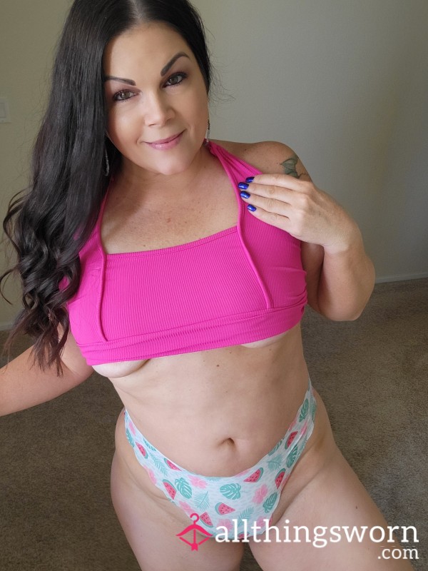 Tropical Nylon Cheekies