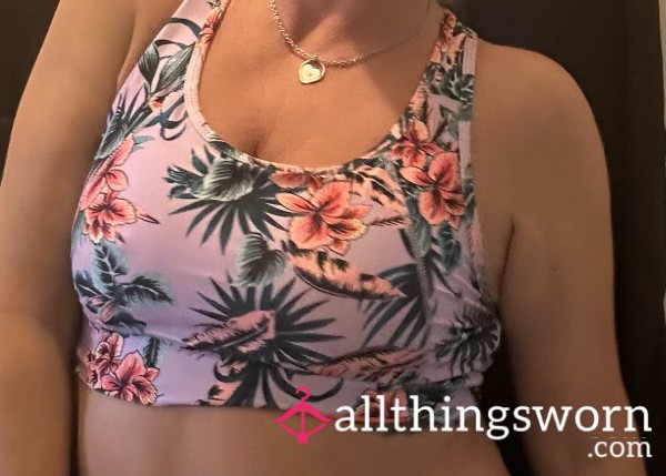 Tropical Sports Bra Large