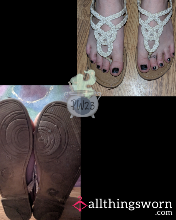 Truly Filthy Sandals For A Truly Filthy Owner 😈