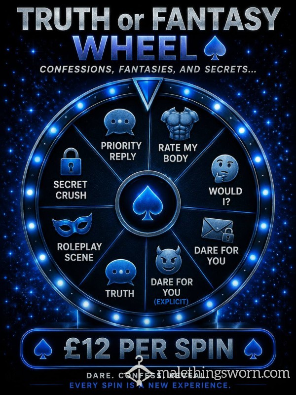 Truth Or Fantasy Wheel