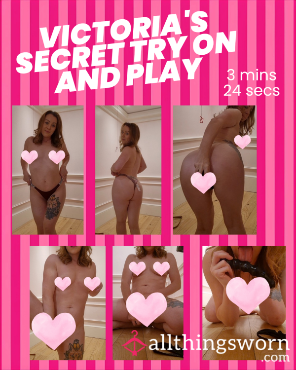 Try On And Play In Victoria's Secrets