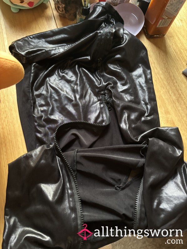 Trying In My Pvc Outfit