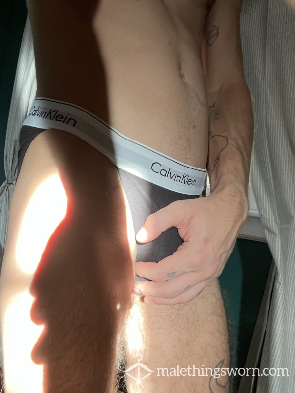 Trying On CK Athletic Cut Brief