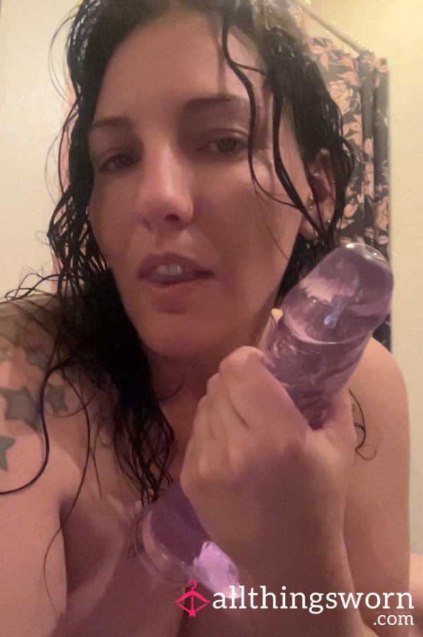 Trying Out My New Di**o, A**l